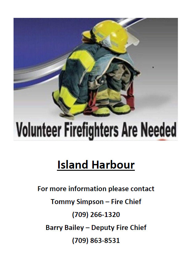 Volunteer Fire Fighters Needed